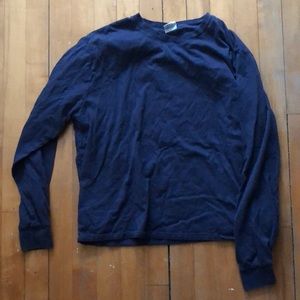 Outdoor Voices Long Sleeve Cotton T-Shirt